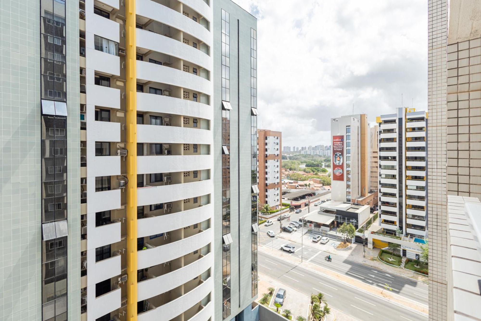 Vista Mar E Lagoa - Cozinha E Frigobar - Apartamento Flat Proximo A Praia Sao Luis  Exterior photo